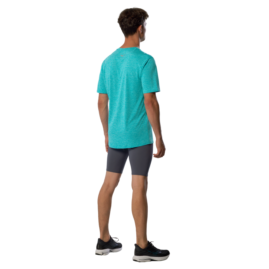 Mizuno Core Runbird Short Sleeve Tee Capri Breeze